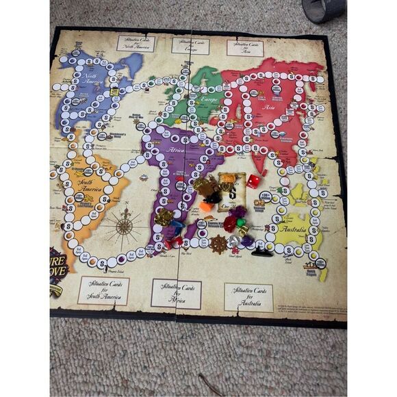 Treasure Trove Board Game – Hunt for the World’s Fabled Treasures - Picture 1 of 12